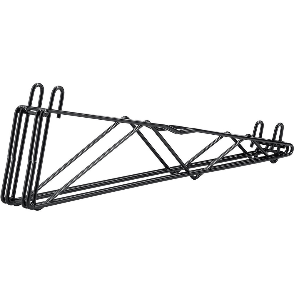 Nexel DAB24B 24" Double Arm Shelf Bracket Black Epoxy