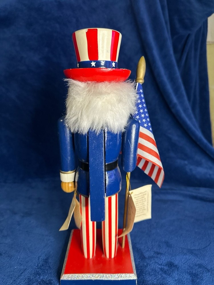 Bernard Klaus Collection Limited Edition 2010 Uncle Sam Nutcracker with American