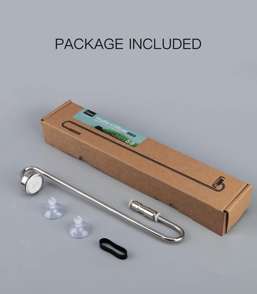 Stainless Steel CO2 Diffuser Atomizer for Aquariums