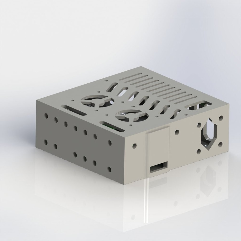 3D Printed Raspberry Pi 4 Case by Gaisa3D