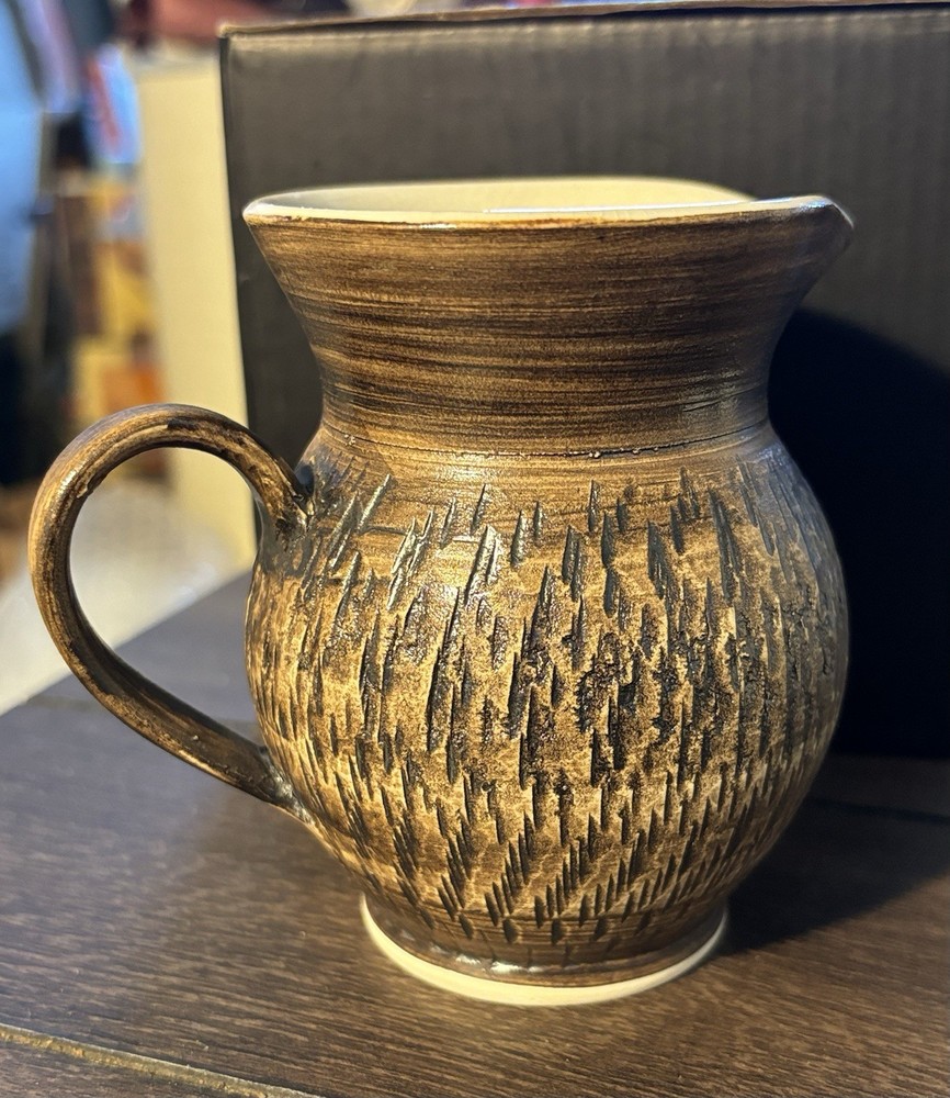 Bristow Studio Pottery Pitcher Signed by Artist