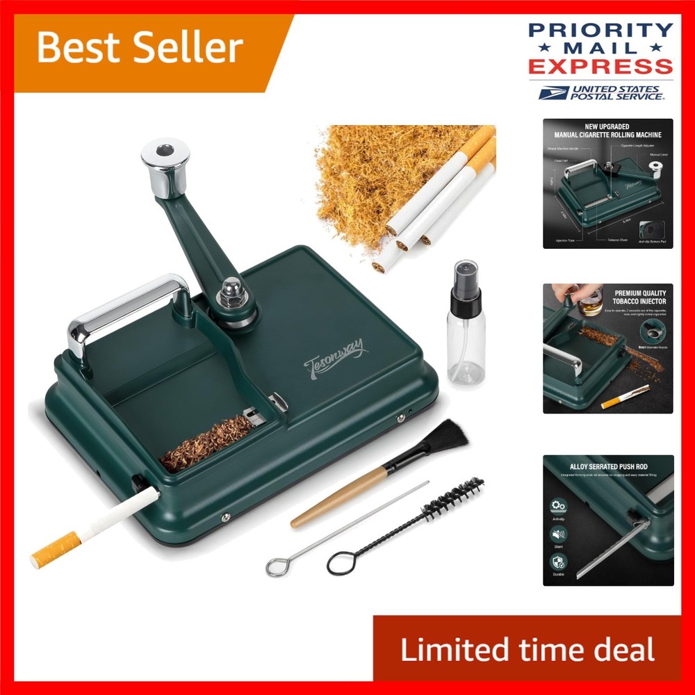 Fast and Easy Cigarette Rolling Machine - Perfect Gift for Cigarette Lovers
