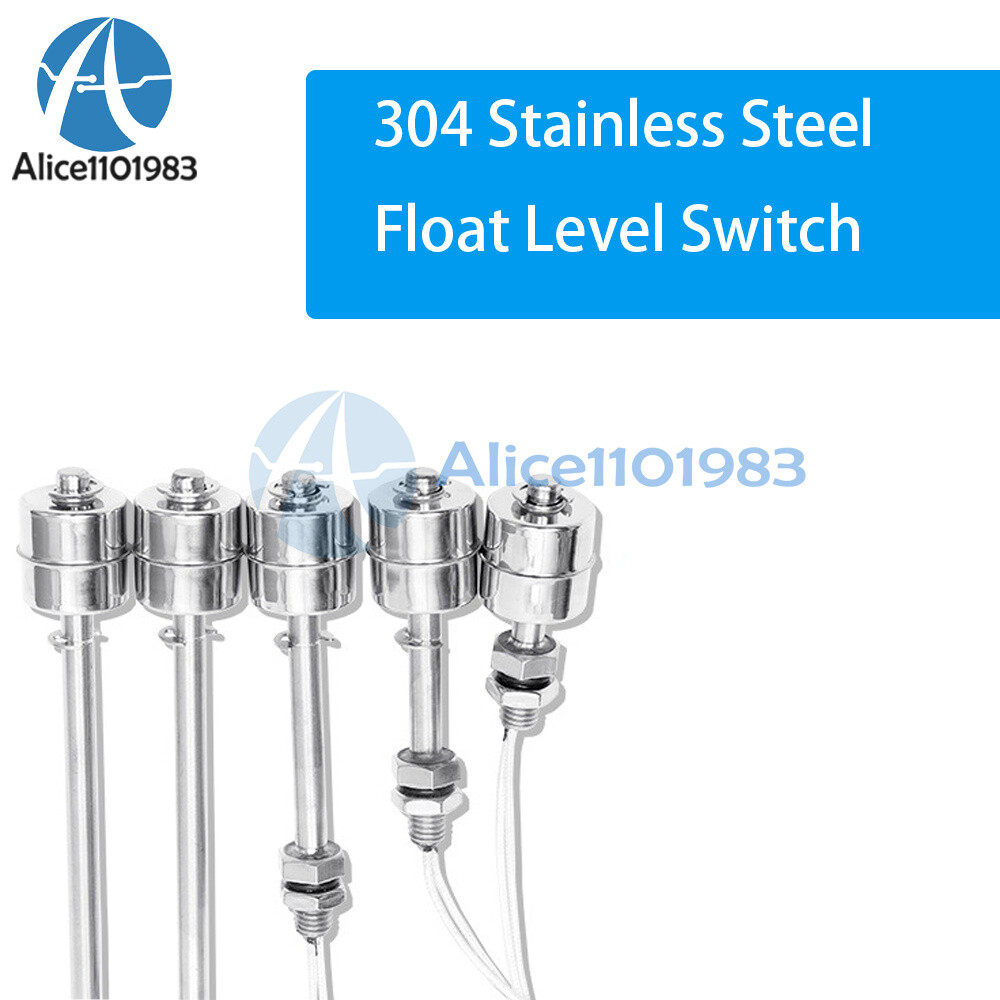 Water Level Sensor Liquid Float Switch stainless steel 45mm 75mm 100mm 200mm