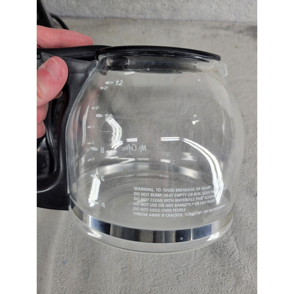 Mr Coffee 12 Cup Drip Coffee Maker Black DW13