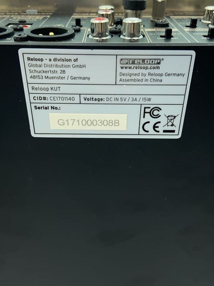 Reloop Mixer KUT DJ Used