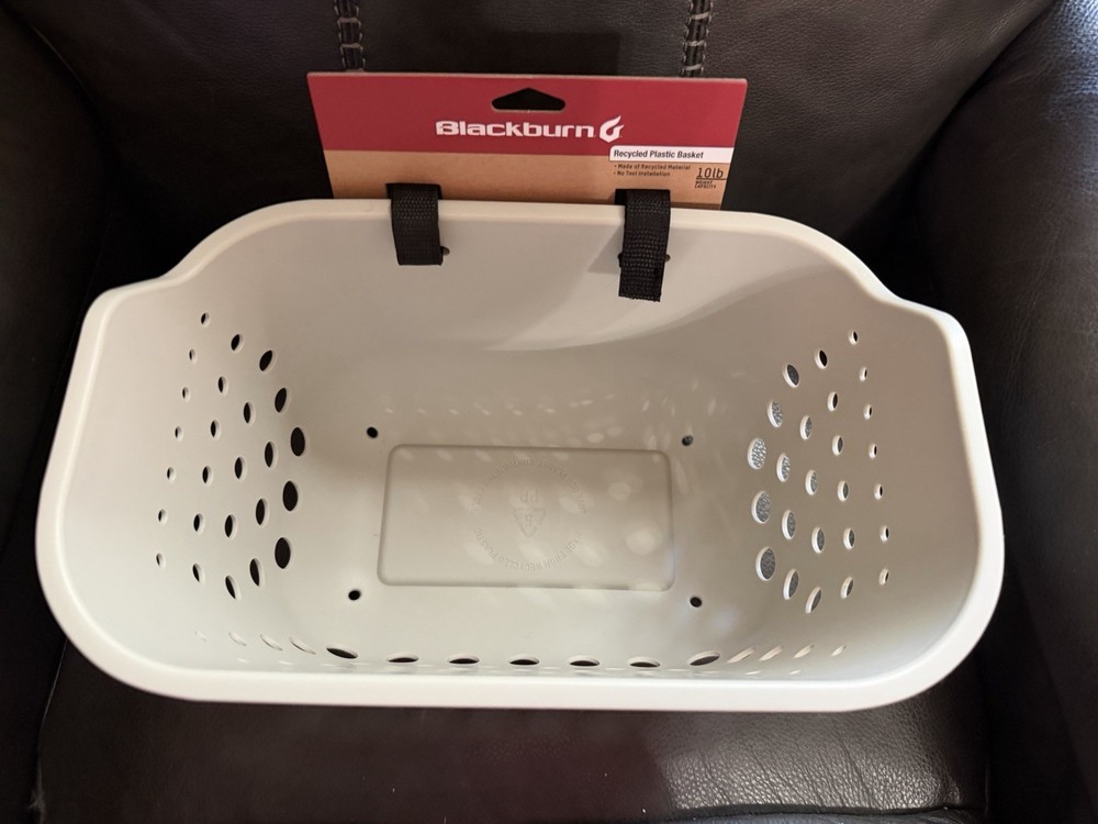 Blackburn Bike Basket, Recycled Plastic, Gray