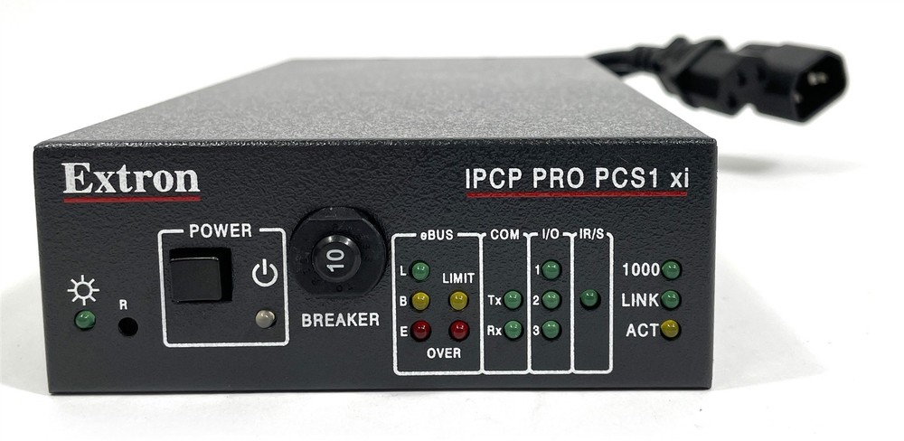 Open Box Extron IPCP Pro PCS1 xi Power & Device Control Processor 60-1910-01