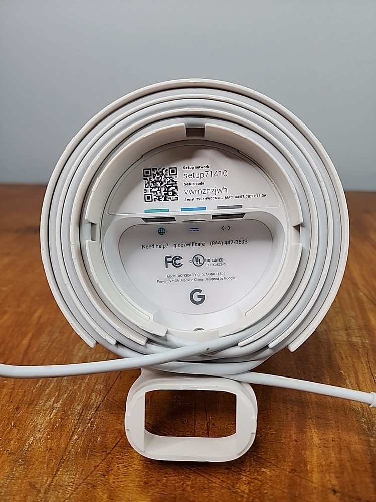 Google AC-1304 WiFi Solution Single WiFi Point Router Genuine Authentic