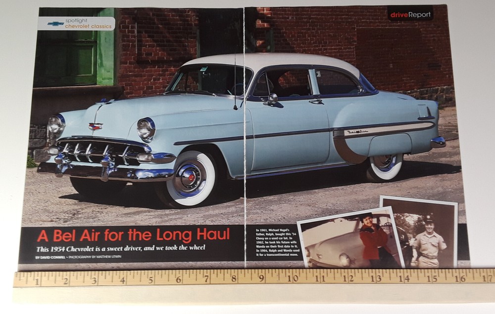 1954 CHEVROLET BEL AIR ORIGINAL 2022 ARTICLE