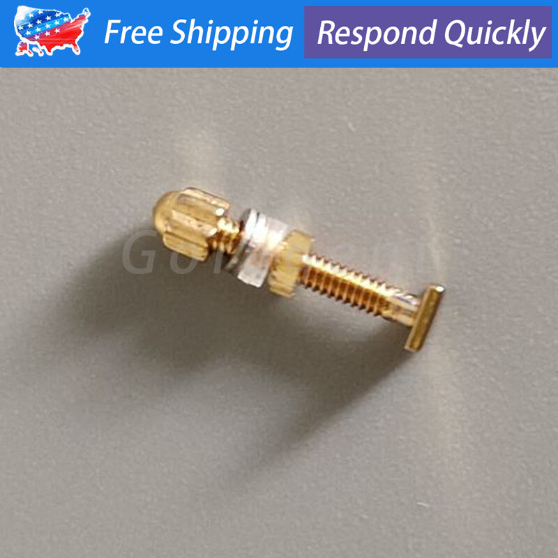 2* Square Screw Bolt Replacement For C ar tier Eyeglasses Frame Gold Size Small