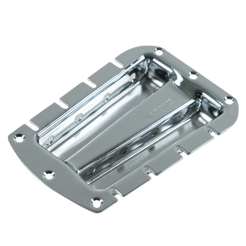 Kluson 4 On A Plate Deluxe Tuner Tray For Fender Stringmaster Chrome
