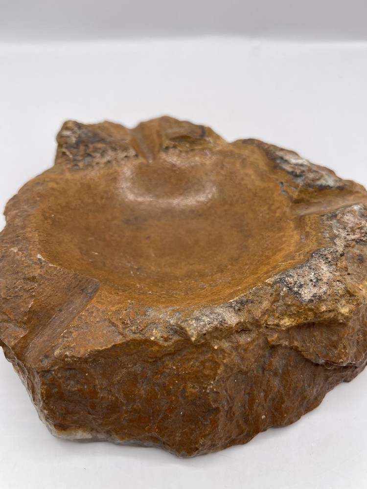 Natural Stone Ashtray - Rustic Rocky Design