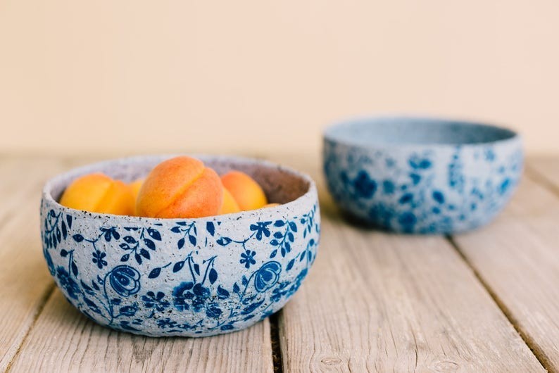 Ceramic Pumkin shape Bowl Tableware Dinnerwave Rice Soup Kitchen made in Japan