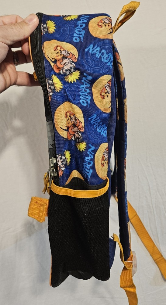 Naruto Bioworld Backpack Orange Blue
