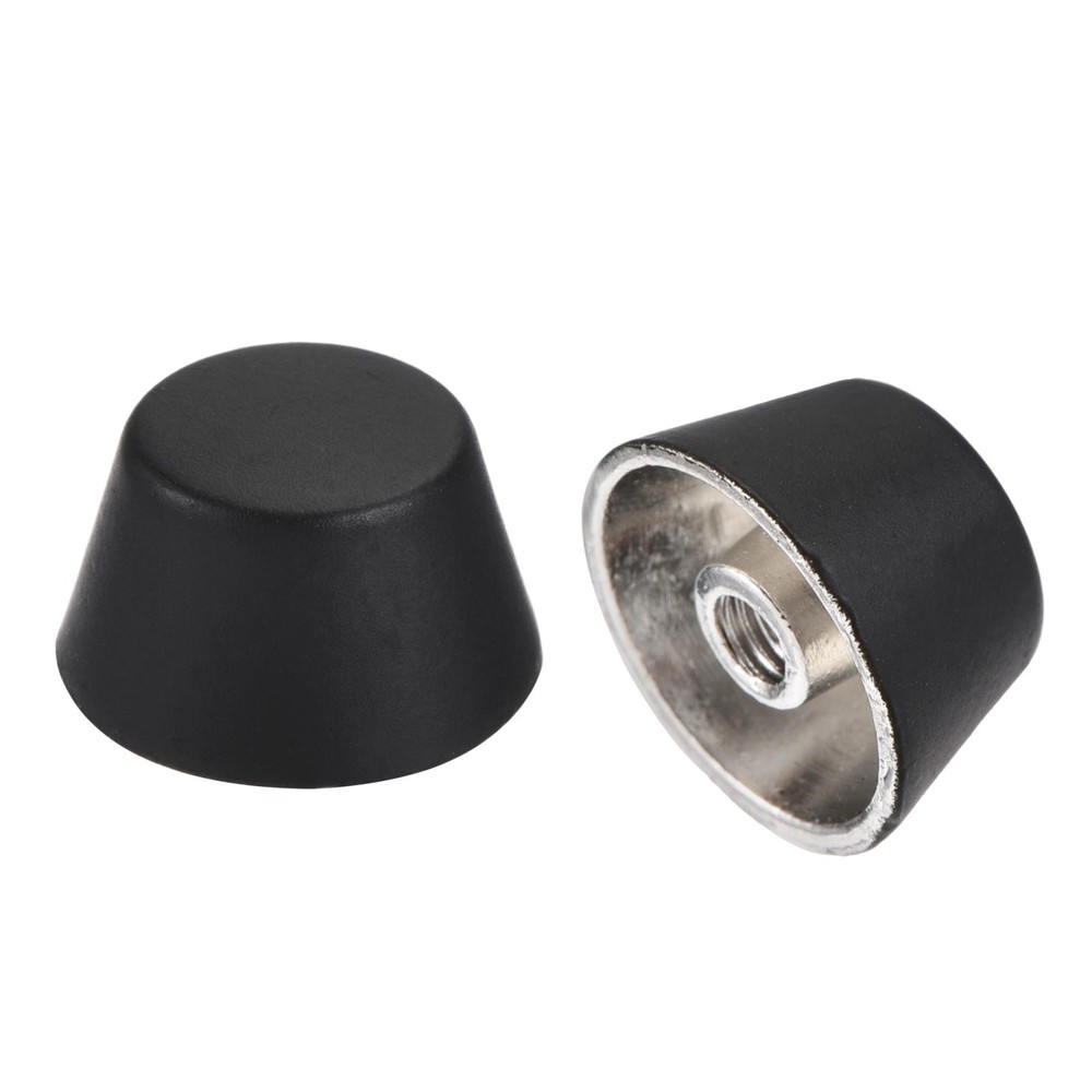 12x7mm Rivet Studs Screw Back Flat Cable Feet Stud Matte Tip 12pcs