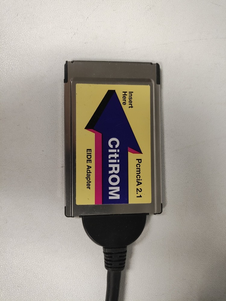 CitiROM PcmciA 2.1 EIDE Adapter PC Card Only Missing Components