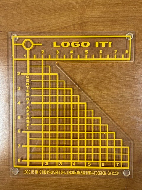 Logo Grid it - Left Chest  Alignment Tool