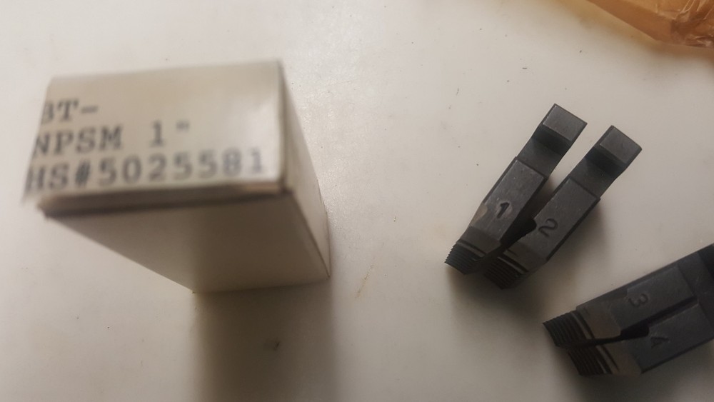 Ridgid NPSM 1" Threader Dies