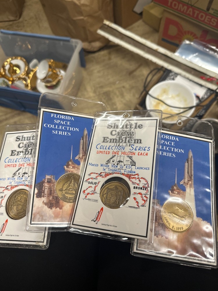4 space coins bronze
