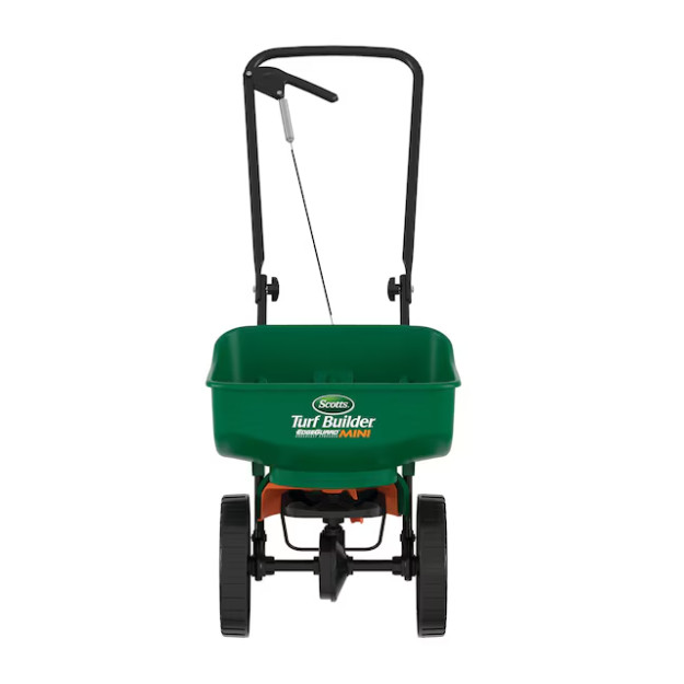 Scotts Turf Builder EdgeGuard Mini Broadcast Spreader Perfect