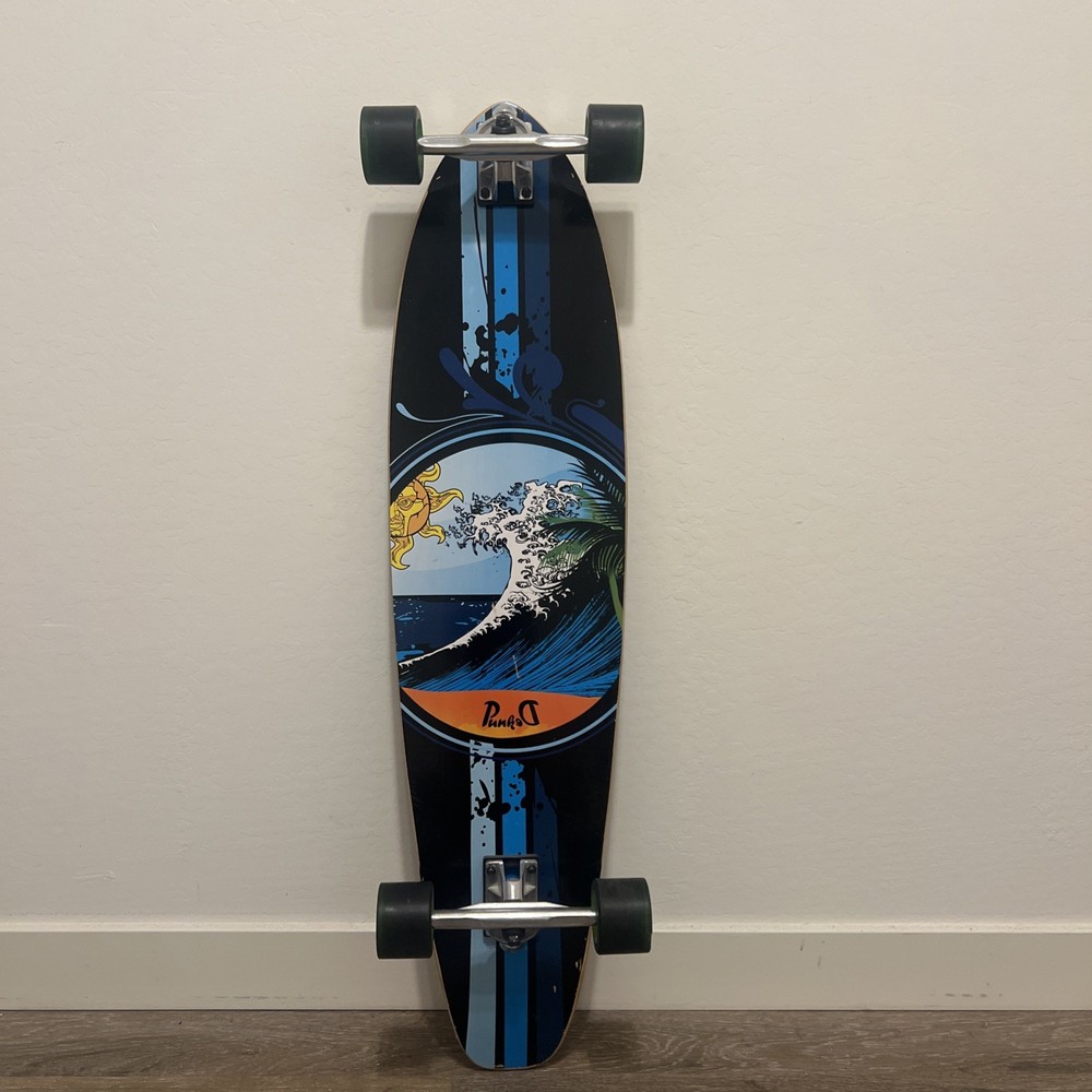 Yocaher Kicktail Wave Longboard Complete