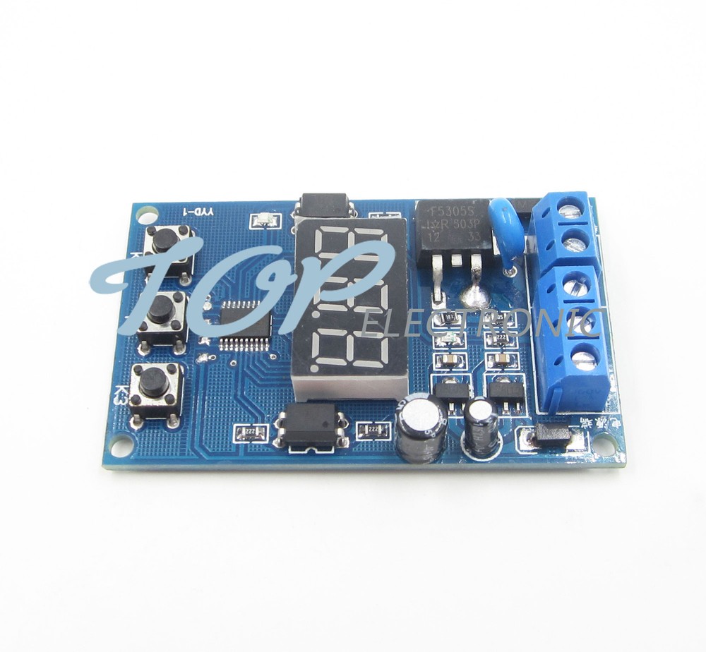 Trigger Cycle Timer Delay Switch Circuit Control Board MOS FET Driver Module