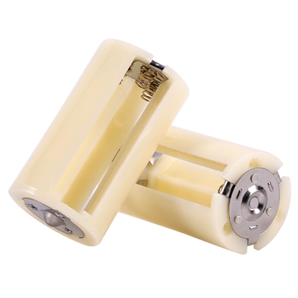 4pcs Universal 3 AA to D Size Parallel Battery Convertor Adapter Holder Cases