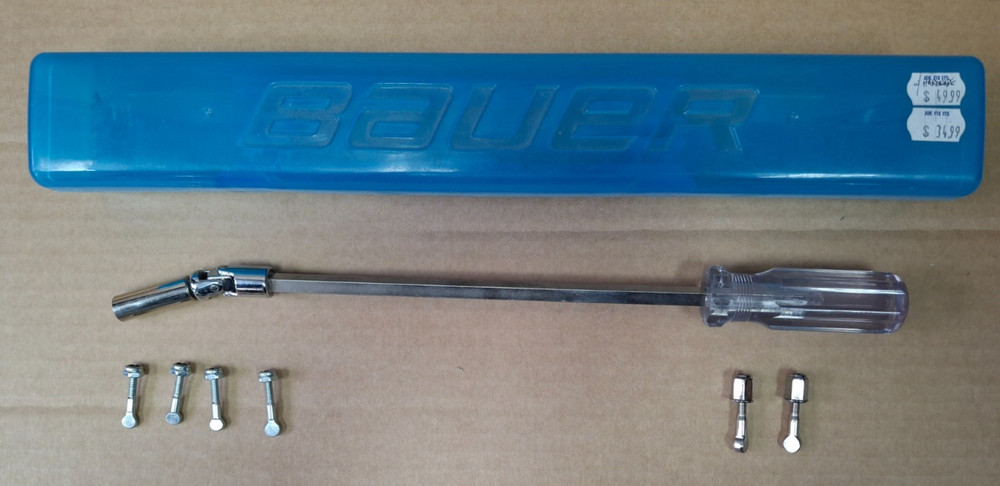 BAUER TUUK LIGHTSPEED II AND CUSTOM PLUS TOOL KIT WITH NEW HARDWARE FOR RUNNERS
