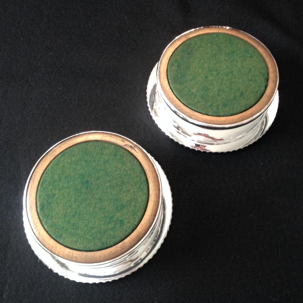 Antique Magnum Wine Coasters 19thC