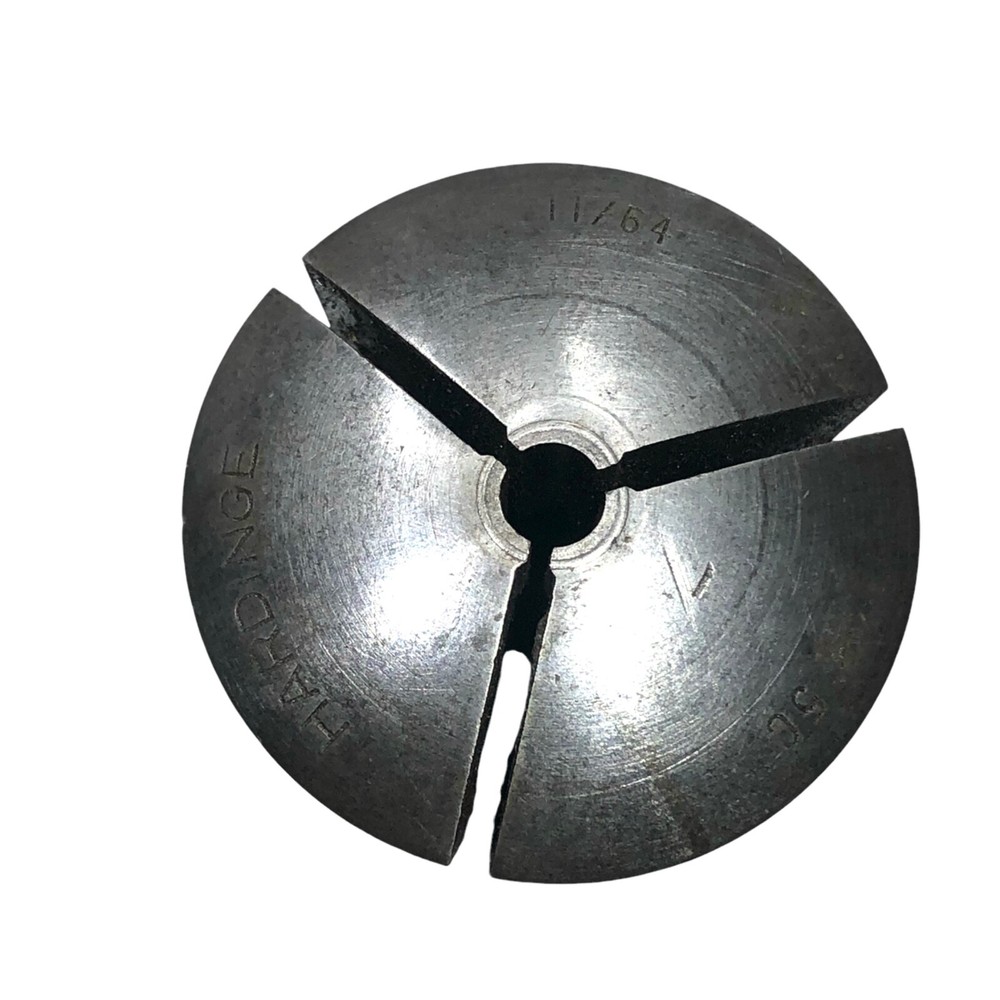 Hardinge 5C Collet 11/64” — With External Thread Only