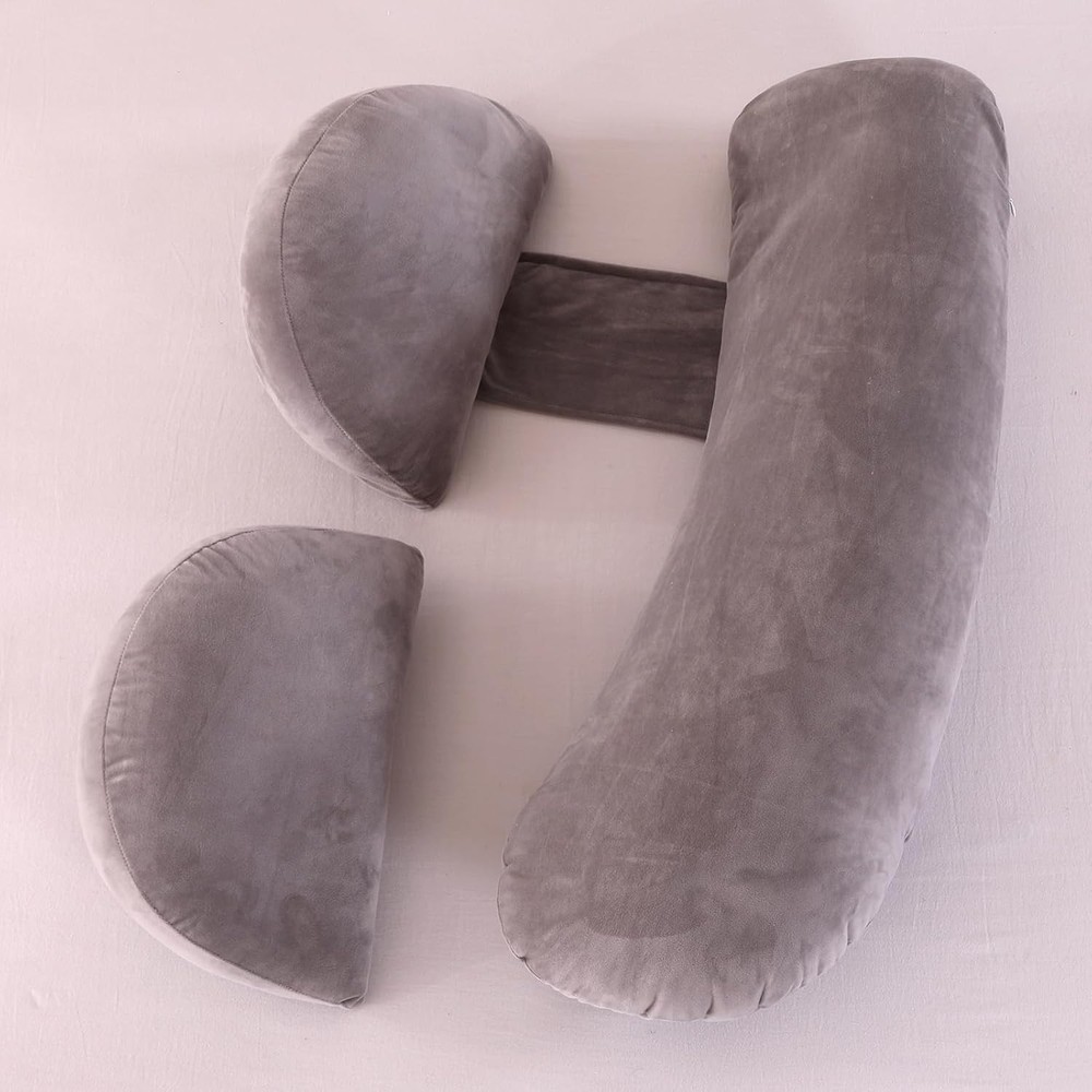 Wedge Pregnancy Pillow for Sleeping Adjustable Maternity Body Support Pillow