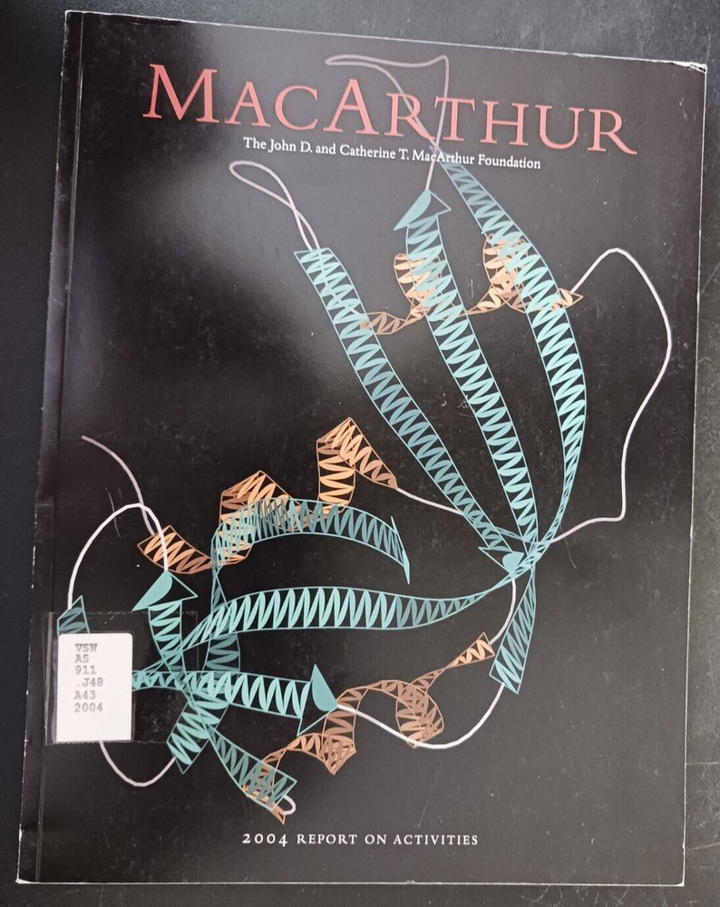 MacArthur Foundation Report on Activities 2004 art organization