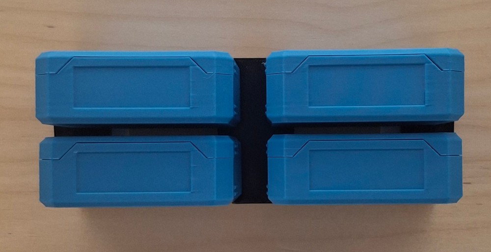 Wall Mount Hardware Organizer w/ Storage Boxes | 3D Printed Parts Bin | Modular