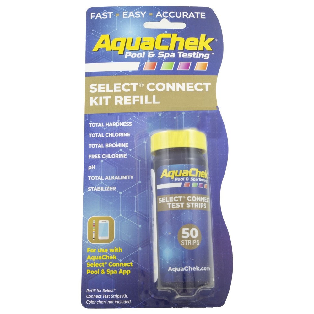 Test Strips, AquaChek Select Connect, Refill, 50ct.