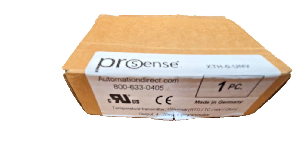 Prosense XTH-0-UNIV Temperature Transmitter NEW