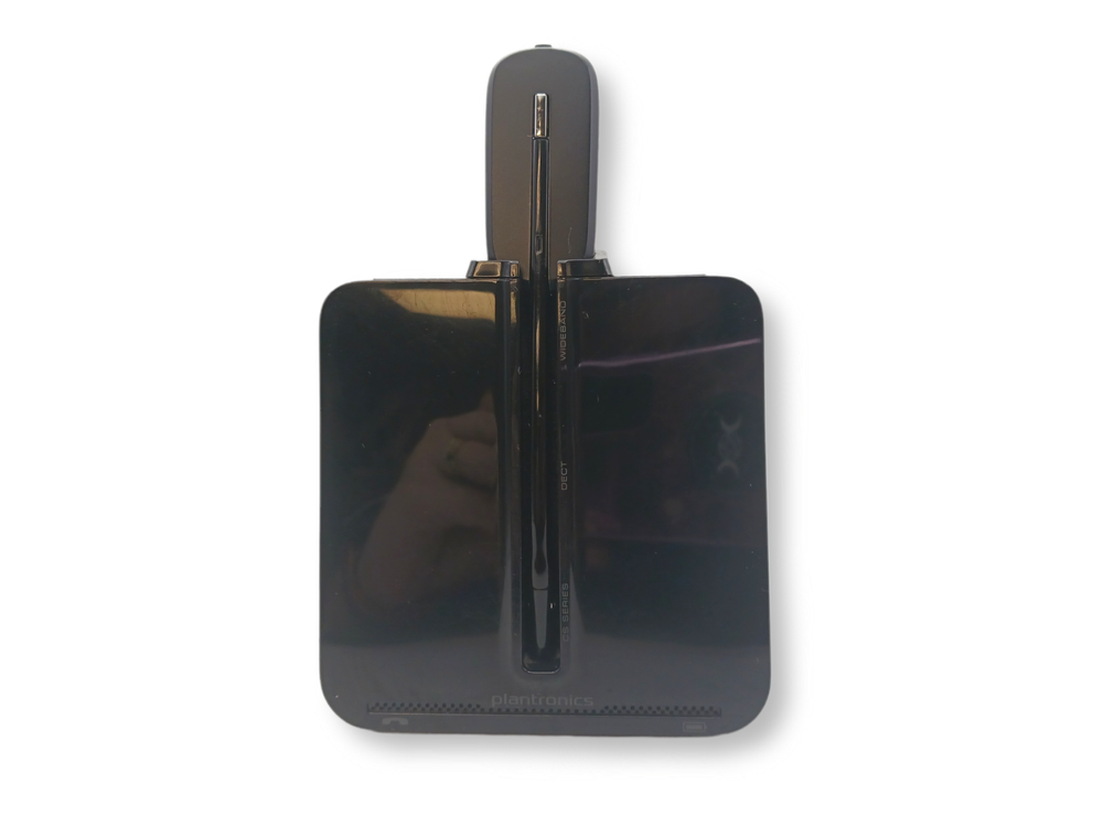 Plantronics Bluetooth Wireless Headset with Base C054 | NO AC ADAPTER!!