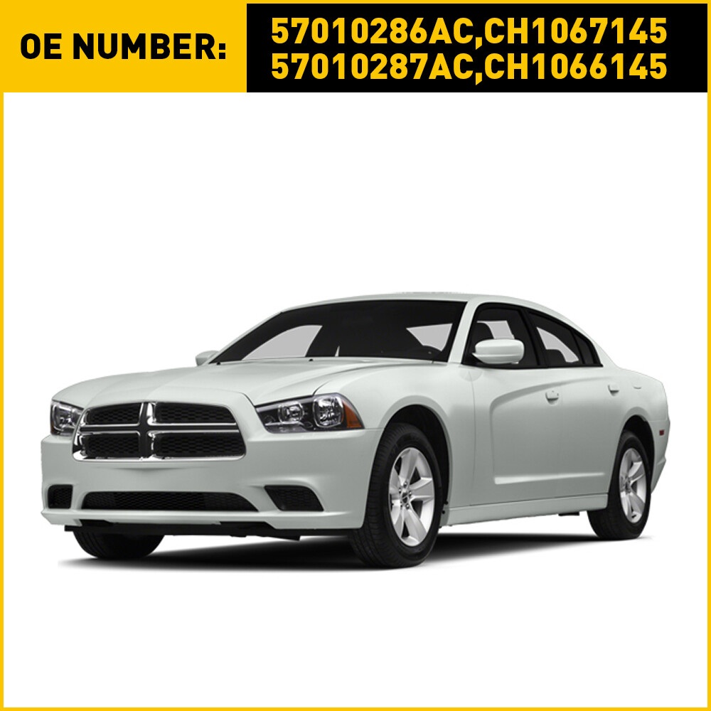 For 2011-2014 Dodge Charger Left & Right Side Front Bumper Support Brackets