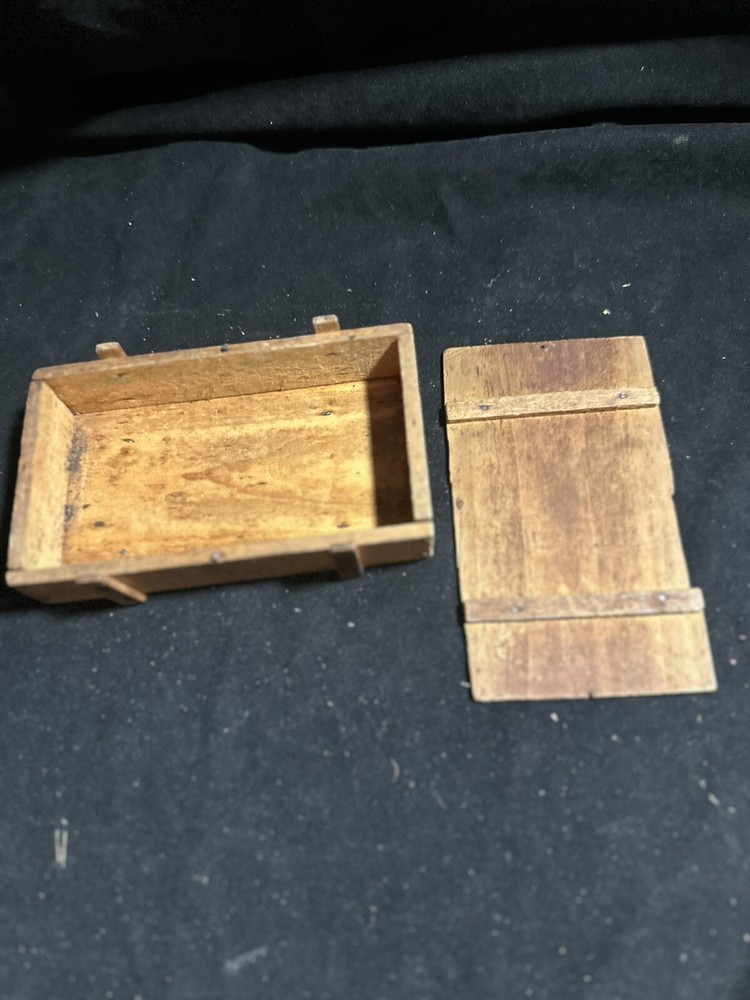 Small Wooden Chest With Removeable Lid-6”-ID #193