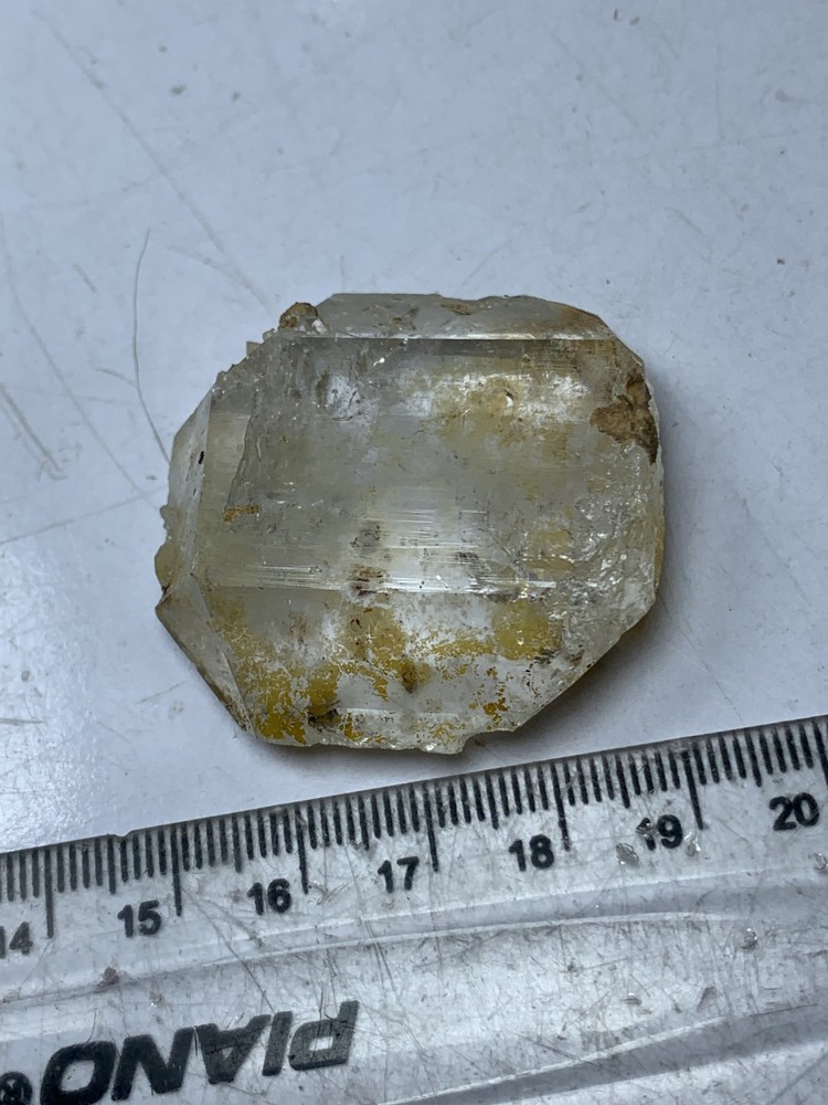 Faden Quartz DT Transparent Crystal Has Good Luster & Nice Termination