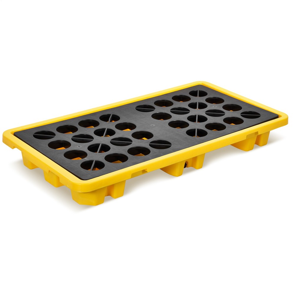 Industrial Spill Containment Platforms 2 Drum 20 Gal Capacity Load 5000lb