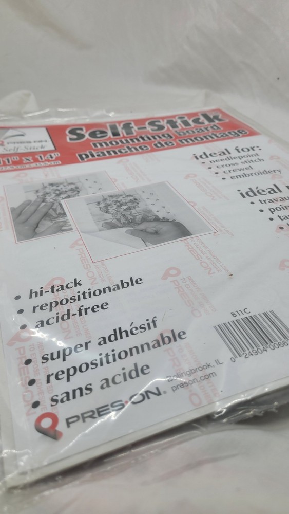 Self-Stick Mounting Board 11x14 (3pack) White