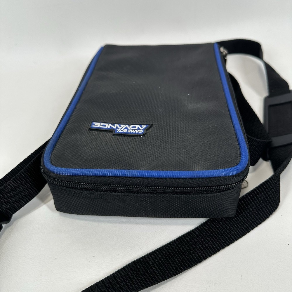 Game Boy Advance Black Shoulder Carry Case with Insert Compartment