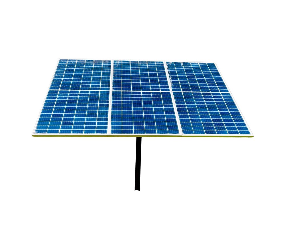 Solar Panel Array Top of Pole Ground Mount Bracket 2" - 2.5" - 3" Pipe Univer...