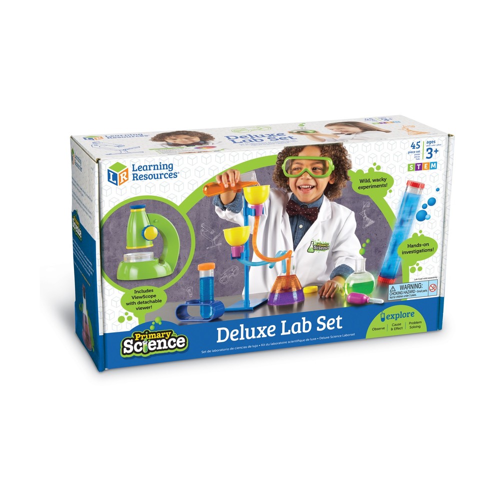 New - Learning Resources Primary Science - Deluxe Lab Set - Ages 3+ | 1 player