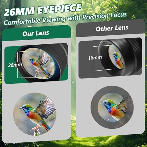 Binoculars for Adults, High-Powered Compact Professional Binoculars for 30x50