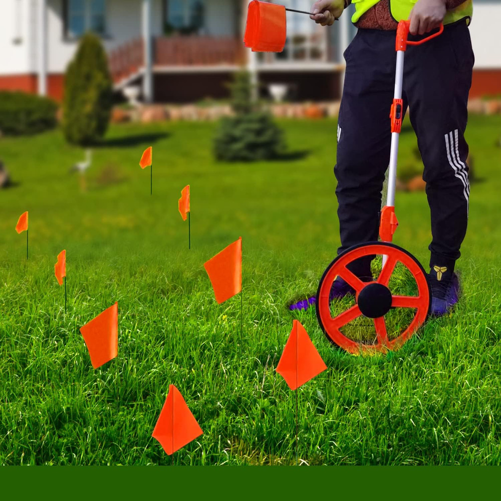 100Pack Marking Flags, 60 Orange & 20 Green & 20 Blue, Writable / 15X4X5 Inch...