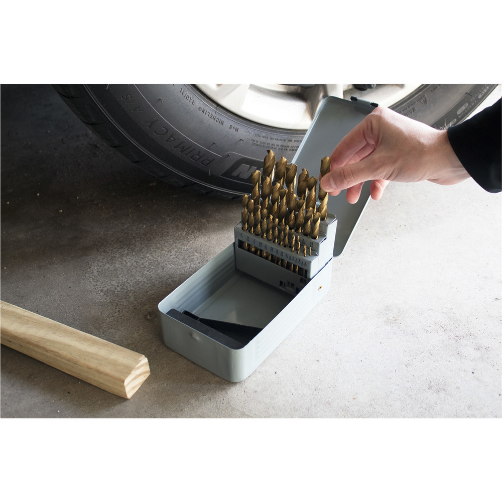 K-Tool 10300 29-pc Titanium Drill Bit Set
