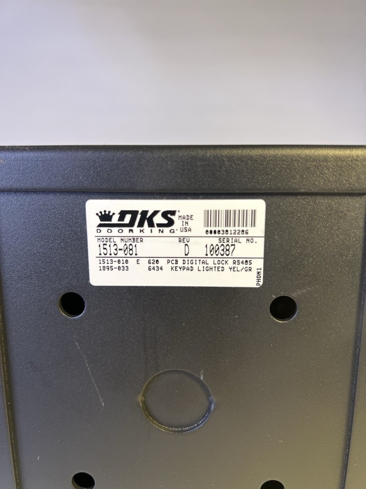 DKS DoorKing 1513-081 Surface Mount Secondary Keypad UNTESTED