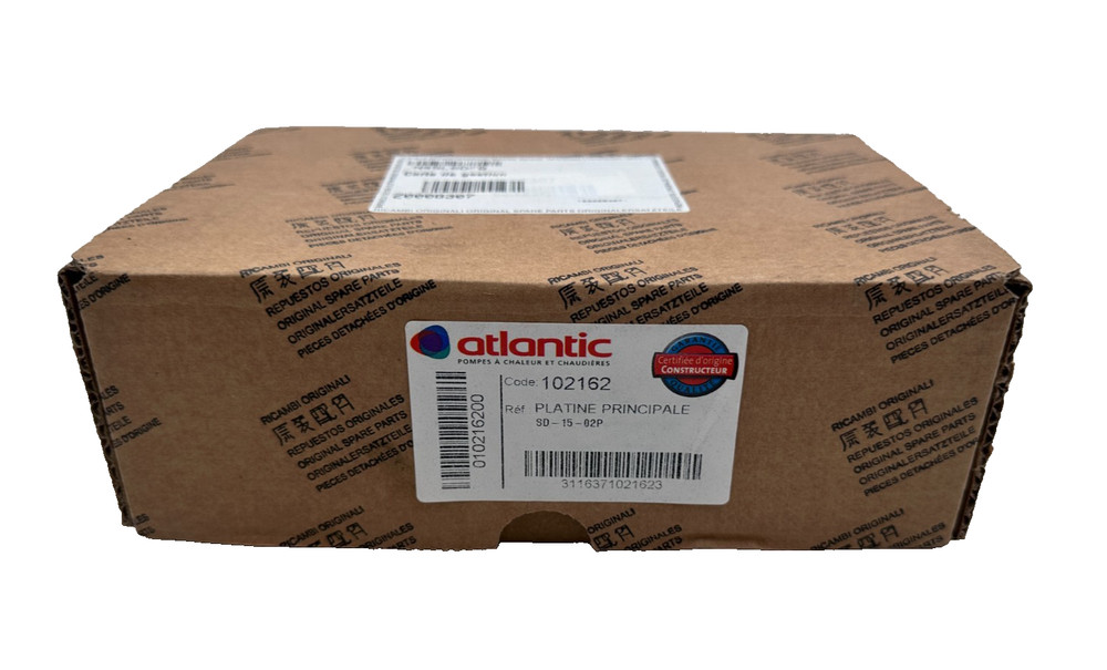 Atlantic 102162 Main Plate SD-15-02P