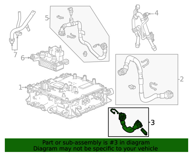 Genuine GM Lower Hose 85637415